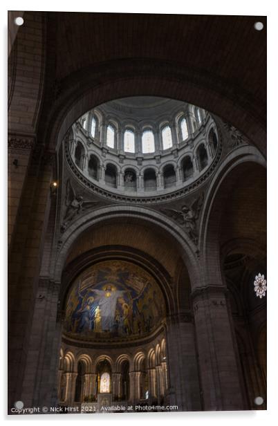 Sacre-Coeur Ceiling Acrylic by Nick Hirst