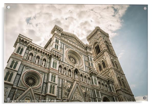 Cathedral of Santa Maria del Fiore Acrylic by Nick Hirst