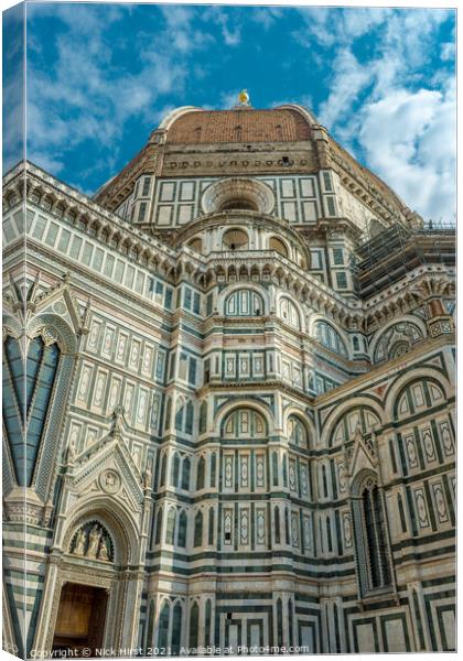 Duomo Canvas Print by Nick Hirst