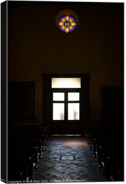 Waiting to Worship Canvas Print by Nick Hirst