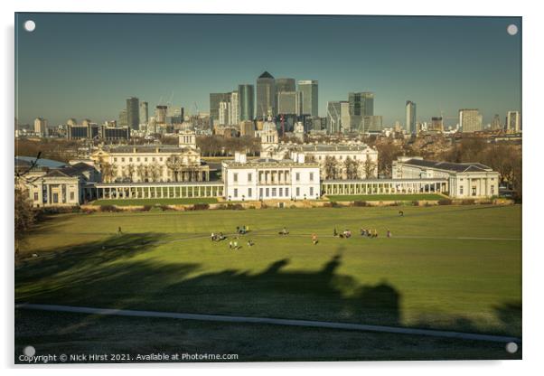 Greenwich Museum Acrylic by Nick Hirst