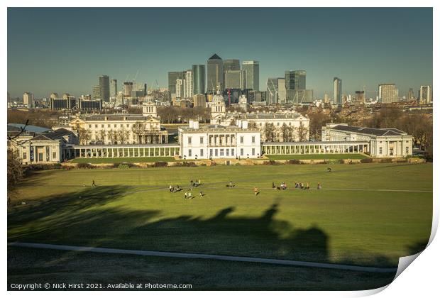 Greenwich Museum Print by Nick Hirst