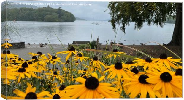 Bowness on Windermere  Canvas Print by Daryl Pritchard videos