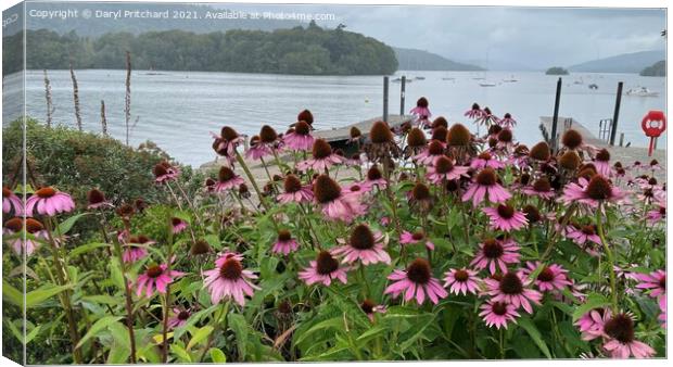 Bowness on Windermere  Canvas Print by Daryl Pritchard videos