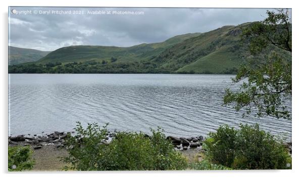 Ullswater Lake District  Acrylic by Daryl Pritchard videos