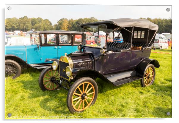 1915 Model T Ford Acrylic by jim Hamilton