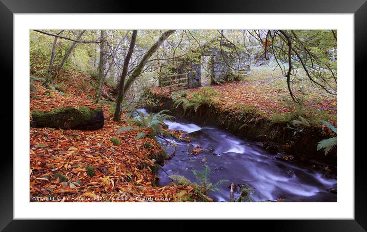 The Old Mill Framed Mounted Print by jim Hamilton