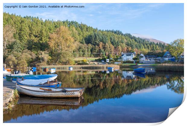 Loch Lomond  - Scottish Landscape Print by Iain Gordon