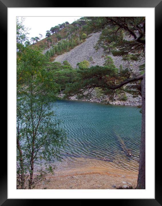 The Green Lochan - An Lochan Uaine -Cairngorms - S Framed Mounted Print by Phil Banks