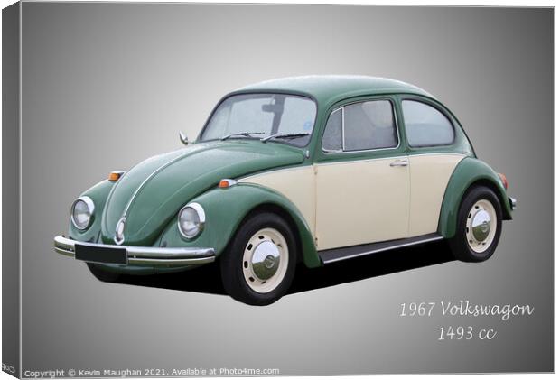 1967 Volkswagen Car Canvas Print by Kevin Maughan