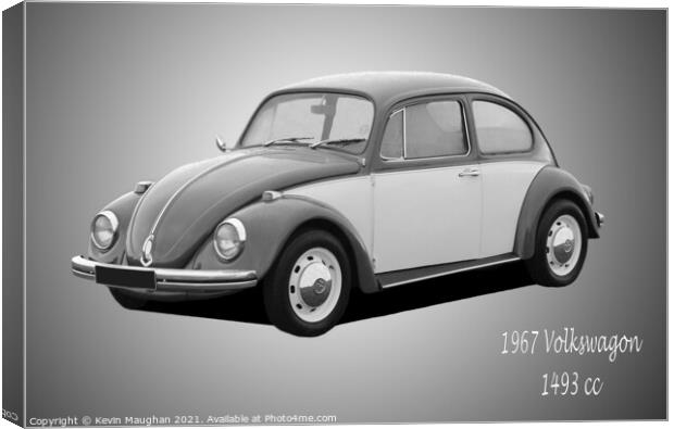 1967 Volkswagen Car Canvas Print by Kevin Maughan