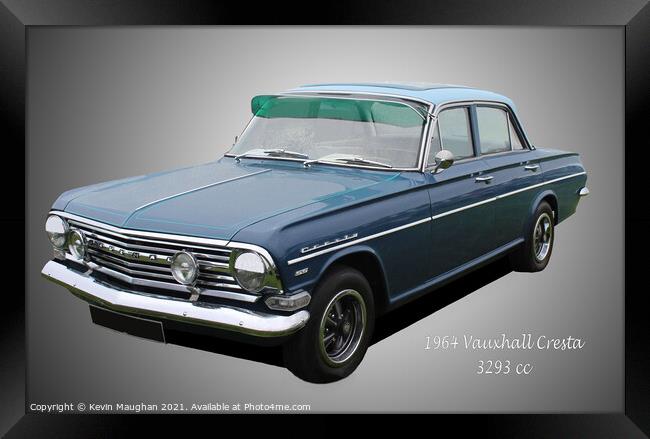1964 Vauxhall Cresta Framed Print by Kevin Maughan