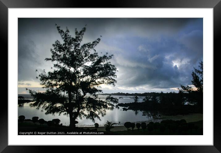 Gande Gaube - Mauritius Framed Mounted Print by Roger Dutton