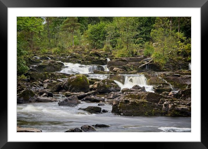 The Falls of Dochart, Killin, Scotland Framed Mounted Print by Rob Cole