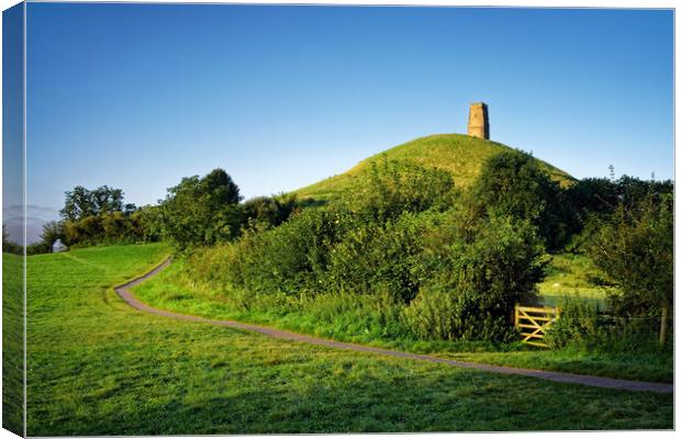 Glastonbury Tor Canvas Print by Darren Galpin