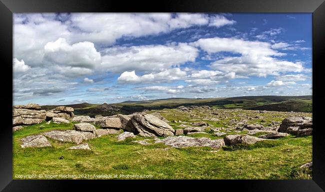 Awe-Inspiring View Framed Print by Roger Mechan