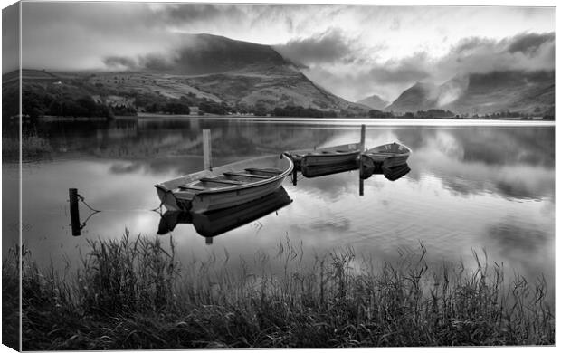Llyn Nantlle Canvas Print by Rory Trappe
