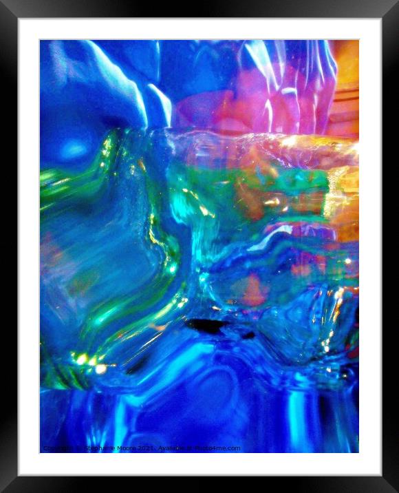 Abstract 2021 117 Framed Mounted Print by Stephanie Moore