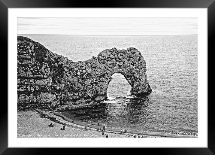 Outdoor stonerock Framed Mounted Print by Philip Gough