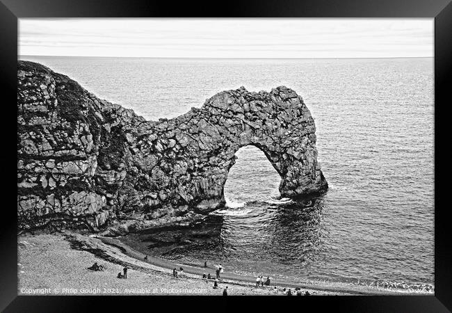 Outdoor stonerock Framed Print by Philip Gough
