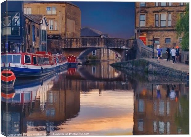 Skipton, Yorkshire  Canvas Print by Sue Walker