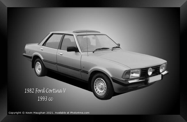 1982 Ford Cortina Mark 5 Framed Print by Kevin Maughan