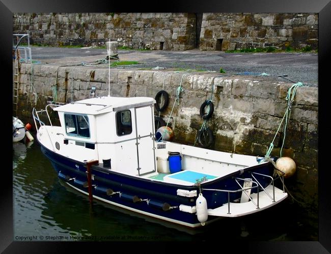 Fishing boat Framed Print by Stephanie Moore