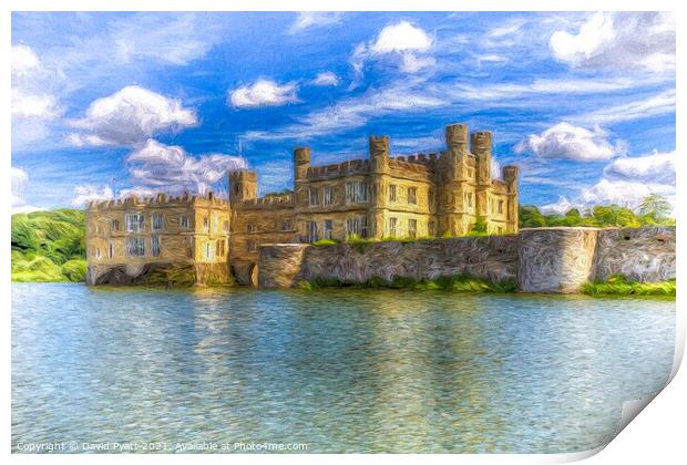 Castle Dream Art Print by David Pyatt