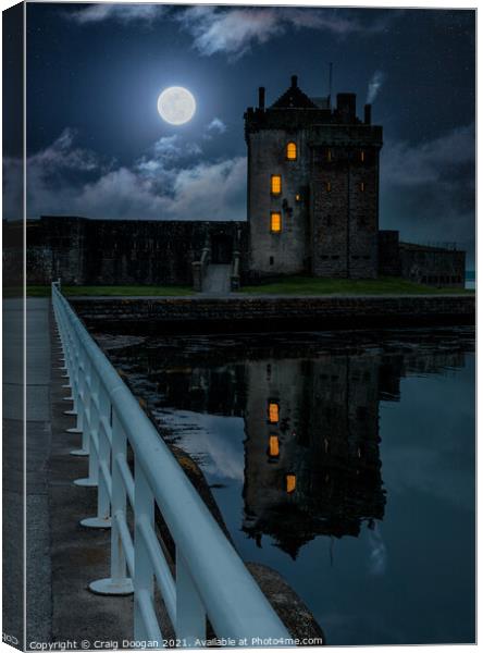 Broughty Ferry Castle - Dundee Canvas Print by Craig Doogan
