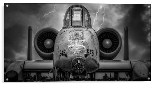 Thunderbolt And Lightning Acrylic by Gareth Burge Photography