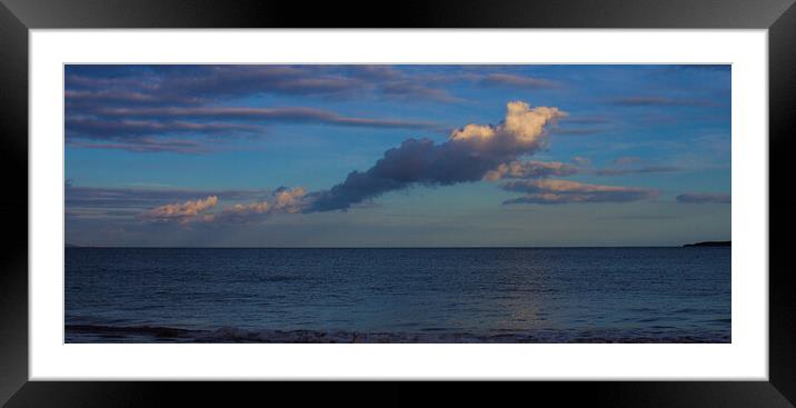 Peaceful Evening on a Tenby Beach Framed Mounted Print by Jeremy Hayden