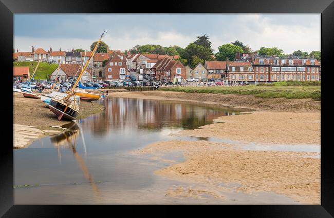 Reflections of Blakeney Quay Framed Print by Jason Wells