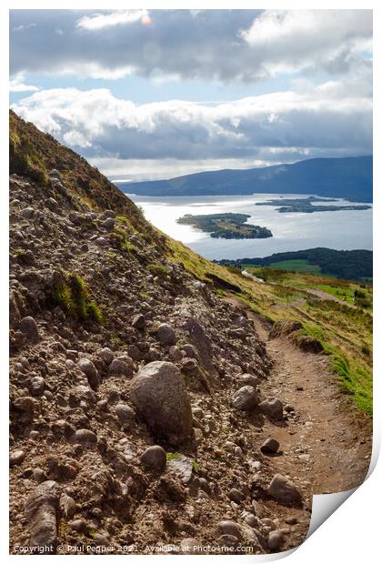 The path to Lomond Print by Paul Pepper