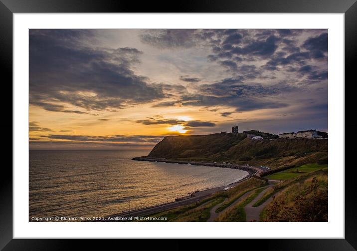 North Bay - Scarborough  Framed Mounted Print by Richard Perks