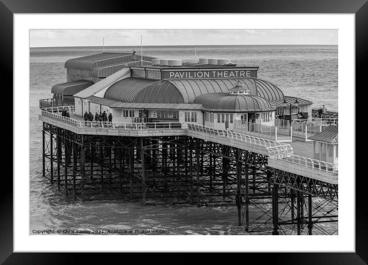 Pavilion Theatre, Cromer Pier Framed Mounted Print by Chris Yaxley