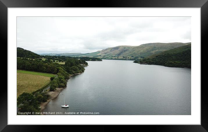 Ullswater Lake Framed Mounted Print by Daryl Pritchard videos