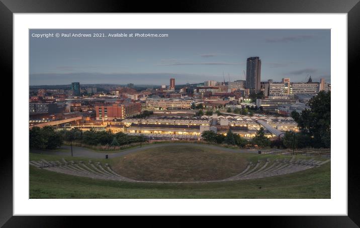 The Steel City Framed Mounted Print by Paul Andrews