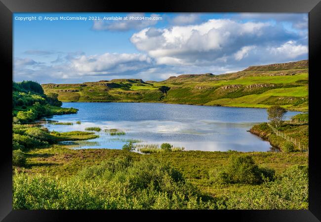 Loch an Torr, Isle of Mull Framed Print by Angus McComiskey
