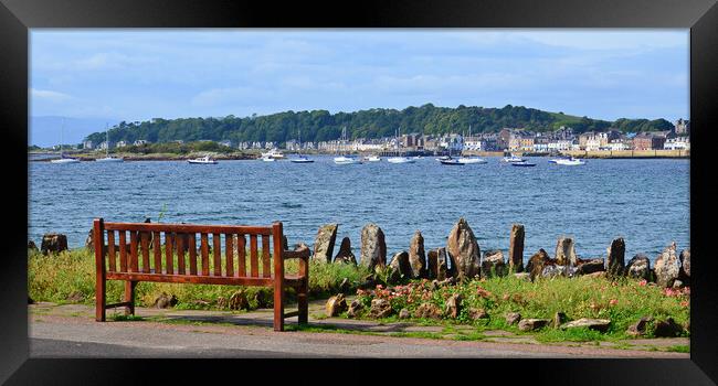 Millport on the Firth of Clyde Framed Print by Allan Durward Photography