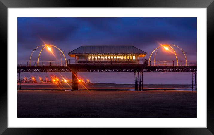 Southport Pier Framed Mounted Print by Dave Jackson