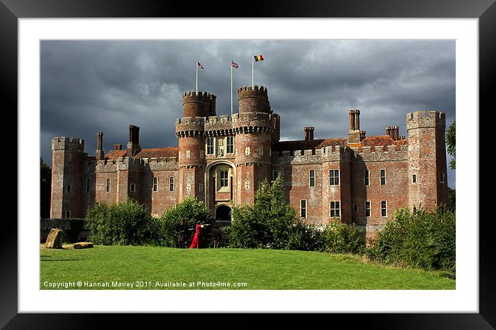 Hurstmonceux Castle Framed Mounted Print by Hannah Morley