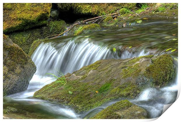 Waterfall Print by Steve Purnell