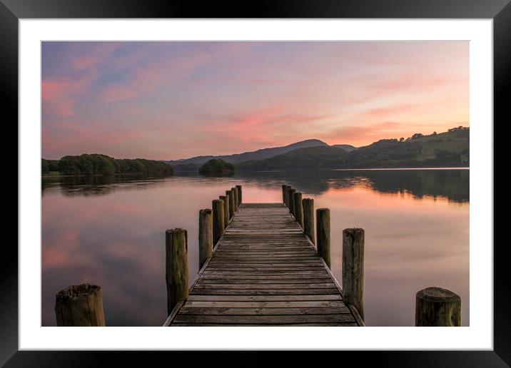 Coniston - Lake District  Framed Mounted Print by Jack Marsden