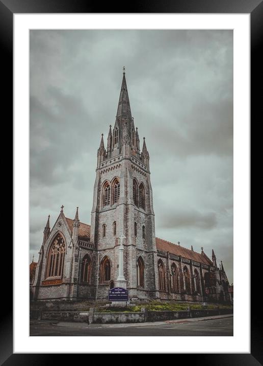 Ryde Church - Isle of Wight Framed Mounted Print by Jack Marsden