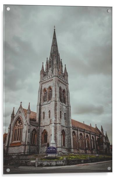 Ryde Church - Isle of Wight Acrylic by Jack Marsden