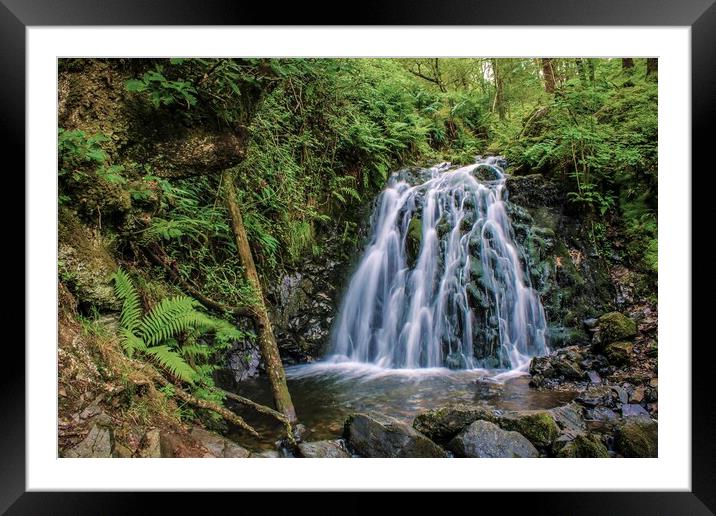 Tom Gill Waterfall  Framed Mounted Print by Jack Marsden