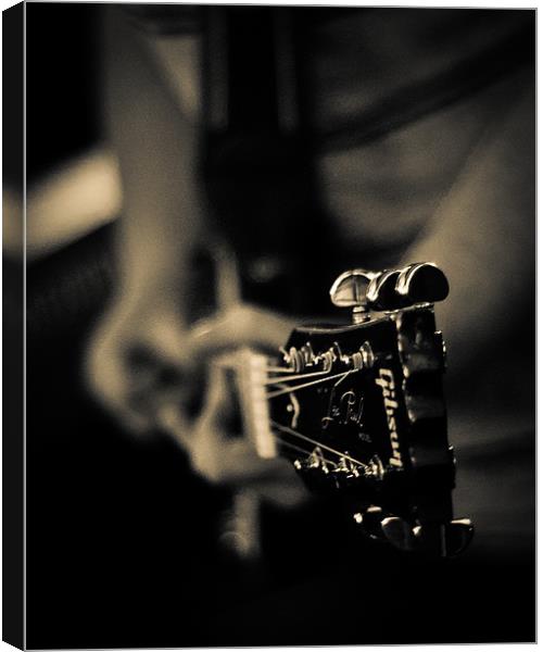 Gibson Les Paul Canvas Print by Jeni Harney