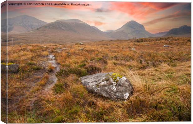 Scottish Landscape - Isle of Skye  Canvas Print by Iain Gordon