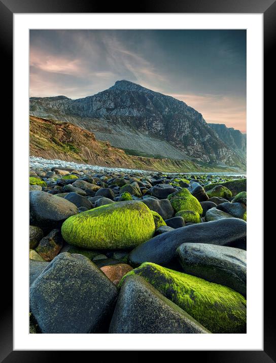 Trefor Boulders Framed Mounted Print by Rory Trappe