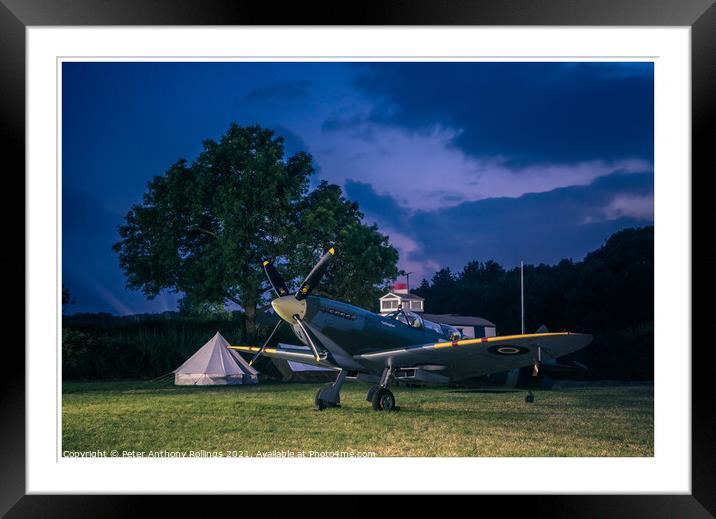 At Rest Framed Mounted Print by Peter Anthony Rollings